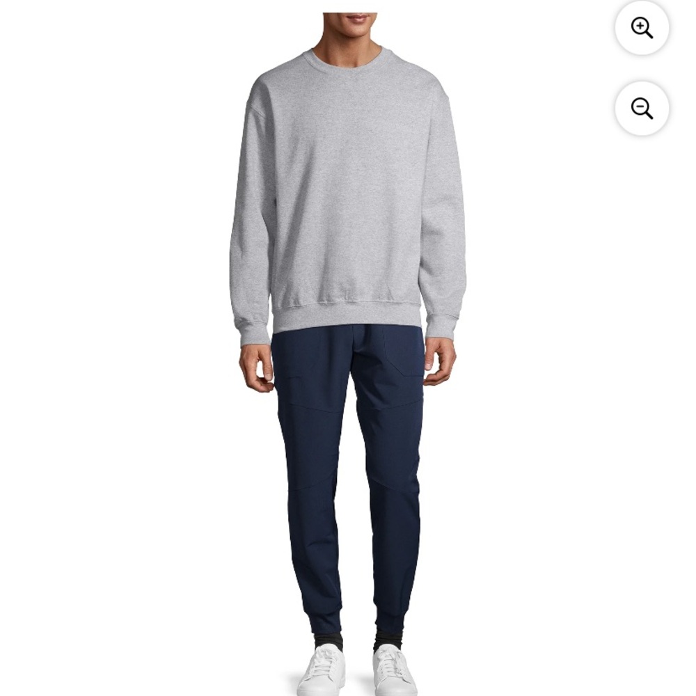 Gildan Gray Crewneck L